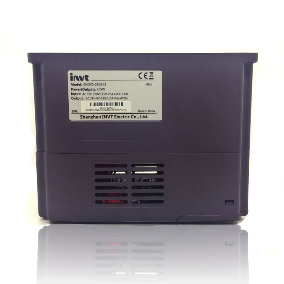 Sürücü  INVT CHE100-2R2G-S2 -2,2kw
