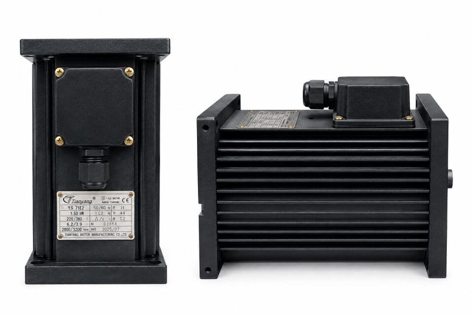 Motor - YS7142/1.1 kw 380V -50/60
