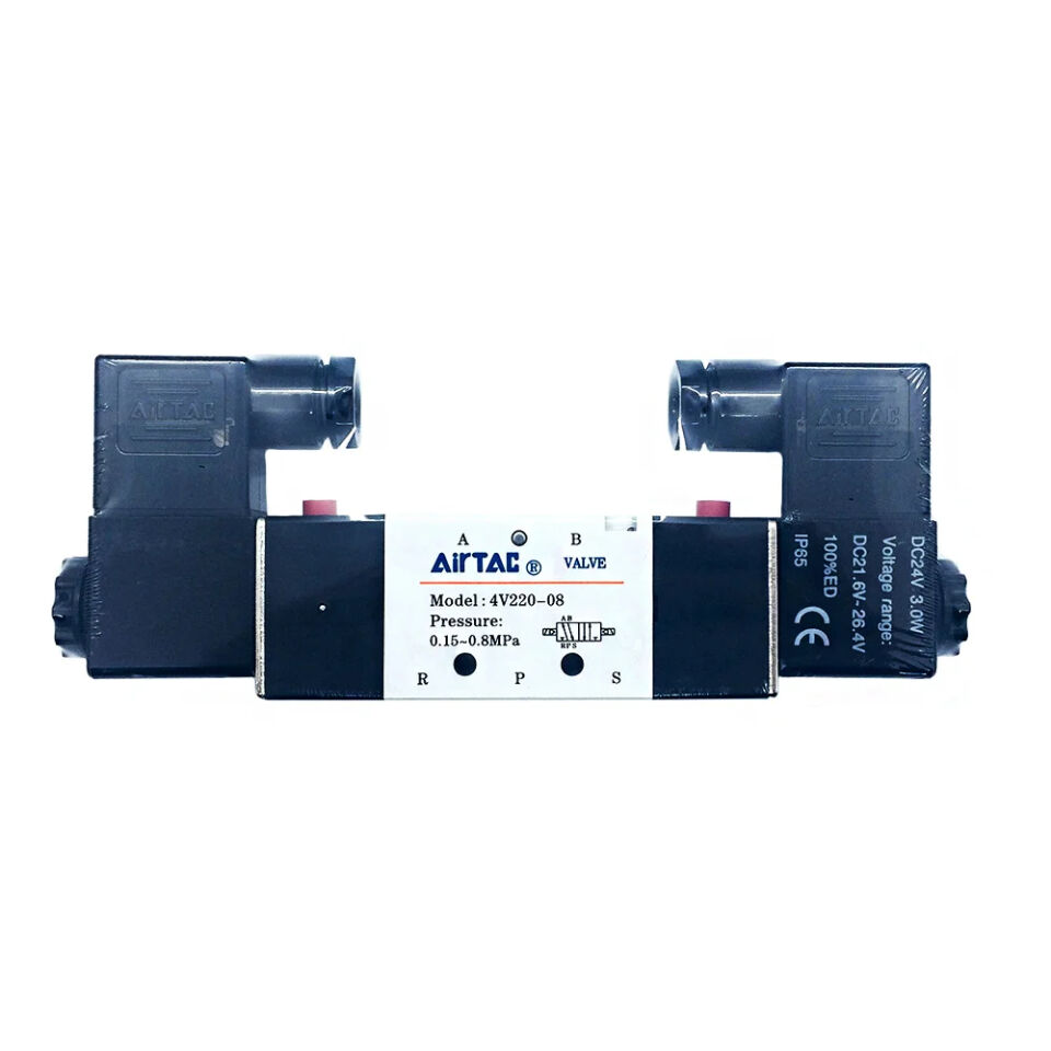 Solenoid Valf - 4V220-08-B  DC24V PT